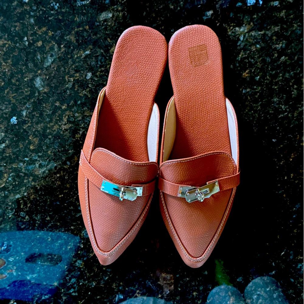 Cognac Women's Slides - brand new!